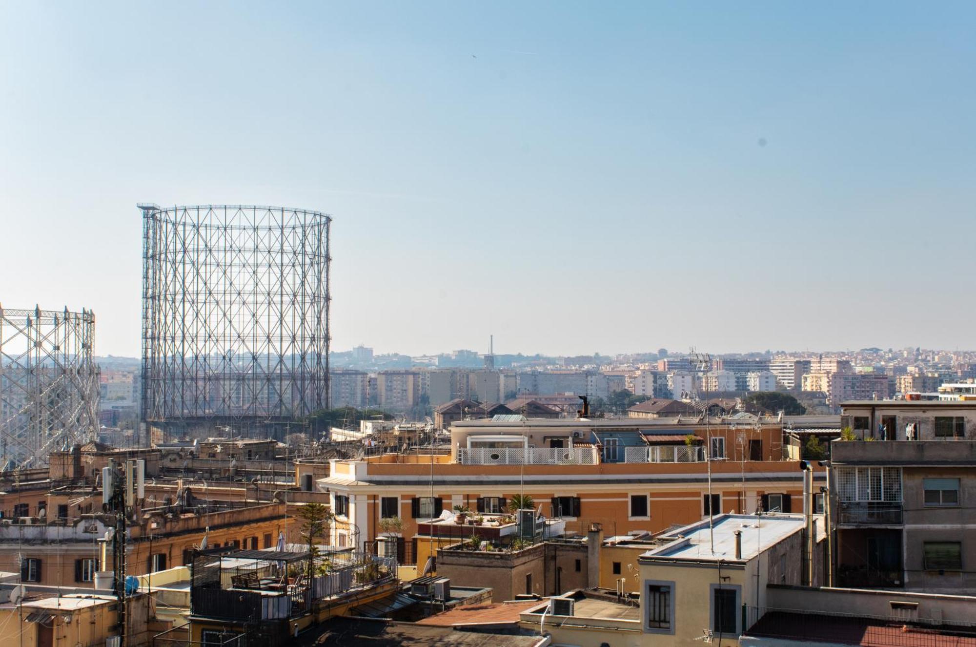 B&B Piramide Terrace โรม ภายนอก รูปภาพ
